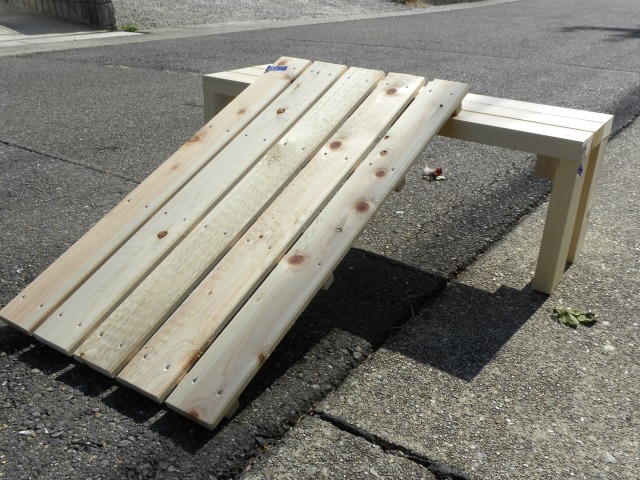 MTBジャンプ台を作ってみた【ホームセンターで楽々調達】